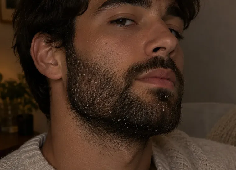 Cómo eliminar caspa de la barba en hombres con remedios sencillos