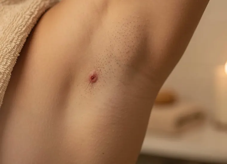 Cómo eliminar pelos enquistados después de la depilación con cera