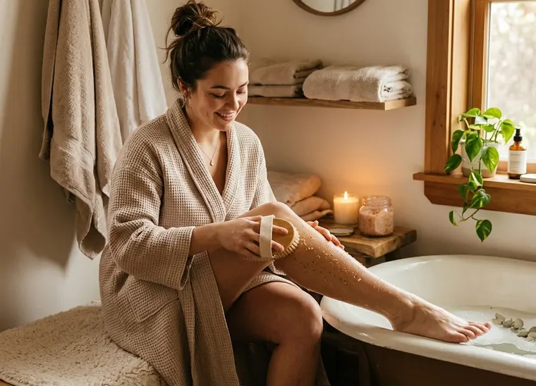 Cómo eliminar piel muerta del cuerpo con exfoliantes caseros efectivos