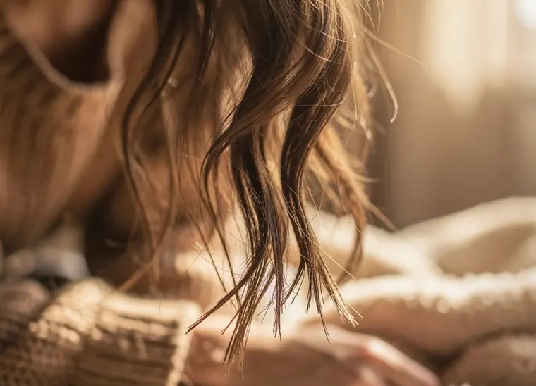 Cómo eliminar puntas abiertas sin cortar el cabello en casa